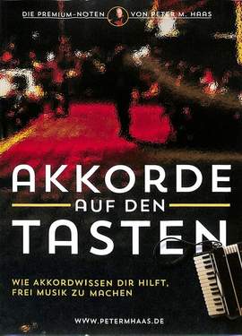 Akkorde auf den Tasten