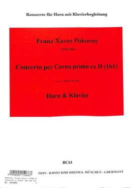 Pokorny, F X: Concerto D-Dur