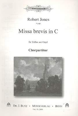 Jones, R: Missa brevis C-Dur