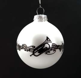 Christbaumkugel Flügelhorn