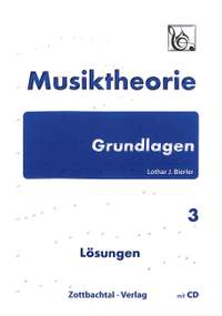 Bierler, L J: Musiktheorie Grundlagen 3