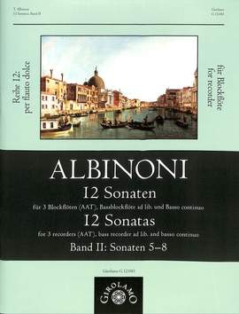 Albinoni, T: 12 Sonaten 2 (5-8)
