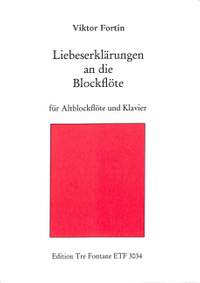 Fortin, V: Liebeserklärungen an die Blockflöte