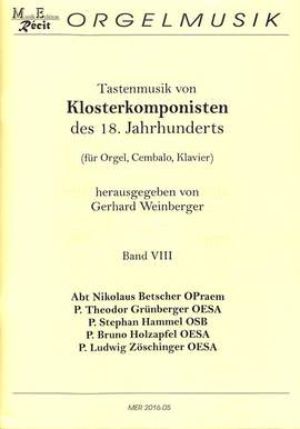 Tastenmusik von Klosterkomponisten des 18 Jahrhunderts 8