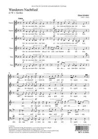 Kössler, H: Wanderers Nachtlied