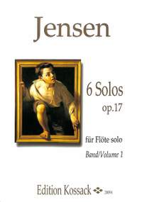 Jensen, N P: 6 Solos op 17