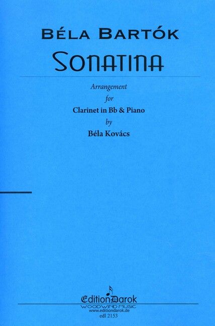 Bartók, B: Sonatine