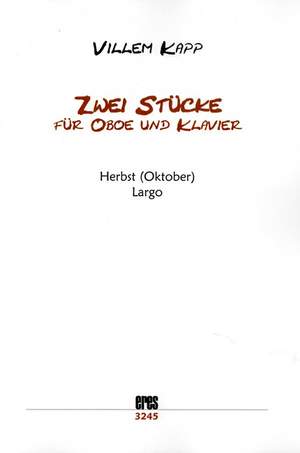 Kapp, V: 2 Stücke
