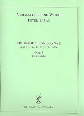 Taban, P: Die kleinsten Etüden der Welt op 3/1