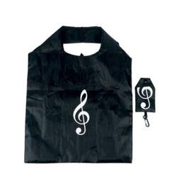 Mini shopper g-clef black (printed on both sides) 37*48 cm H