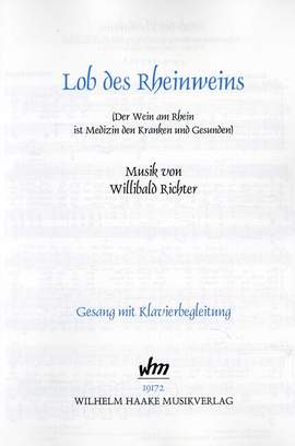 Richter, W: Lob des Rheinweins