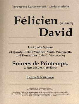David, F: Soirees de printemps 2