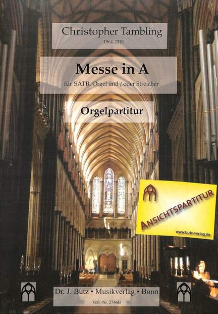 Tambling, C: Messe A-Dur