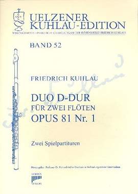 Kuhlau, F: Duo D-Dur op 81/1 52