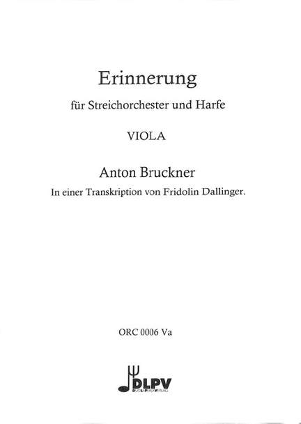 Bruckner, A: Erinnerung