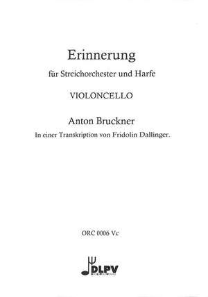 Bruckner, A: Erinnerung