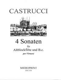 Castrucci, P: 4 Sonaten