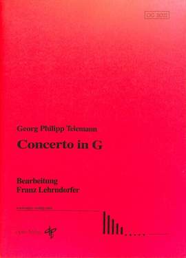 Telemann, G P: Konzert G-Dur