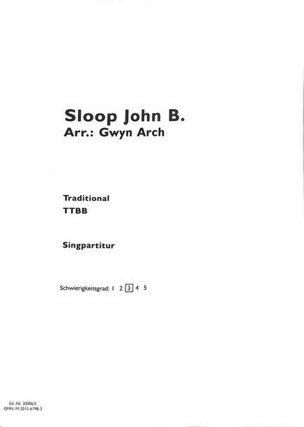 Sloop John B