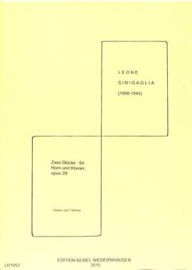 Sinigaglia, L: 2 Stuecke op 28