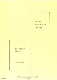 Sinigaglia, L: 2 Stuecke op 28