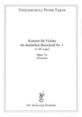 Taban, P: Konzert im deutschen Barockstil 1 op 7c