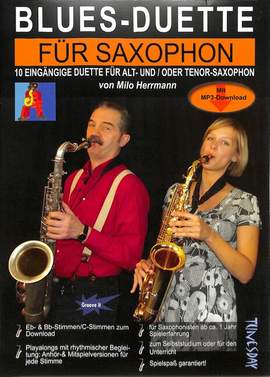 Herrmann, M: Blues Duette fuer Saxophon