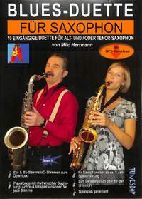 Herrmann, M: Blues Duette fuer Saxophon
