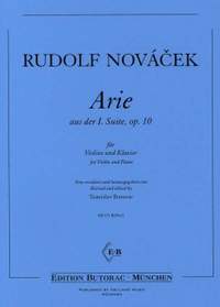 Novácek, R: Arie aus der 1. Suite op. 10 op. 10