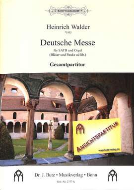 Walder, H: Deutsche Messe