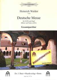 Walder, H: Deutsche Messe