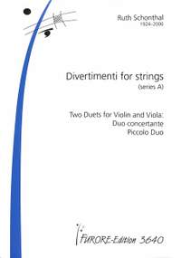 Schonthal, R: Divertimenti