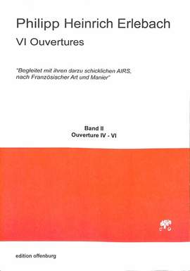 Erlebach, P H: 6 Ouvertüren (4-6)