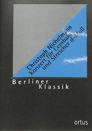 Nichelmann, C: Konzert d-moll