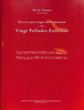Vierne, R: 20 Preludes Exercices 6