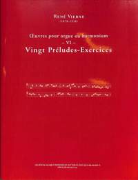 Vierne, R: 20 Preludes Exercices 6