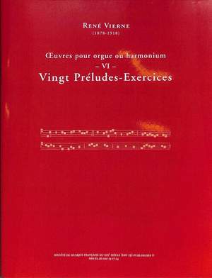 Vierne, R: 20 Preludes Exercices 6