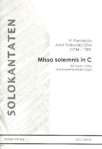 Missa solemnis C-Dur