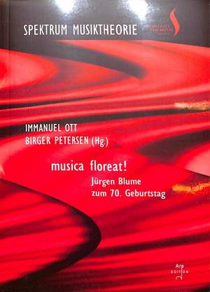 Musica floreat - Jürgen Blume zum 70 Geburtstag