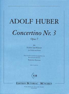 Huber, A: Concertino 3 op 7