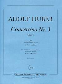 Huber, A: Concertino 3 op 7