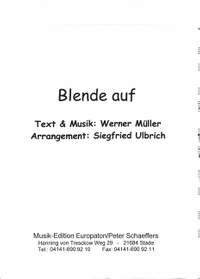 Müller, W: Blende auf