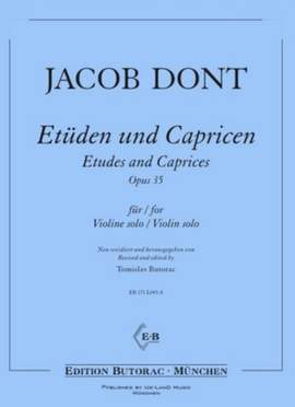 Dont, J: Etueden + Capricen op 35 op. 35