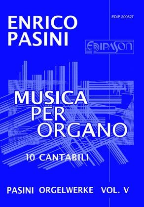 Pasini, E: Musica per Organo 5 Vol. 5