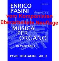 Pasini, E: Musica per Organo 9 Vol. 9