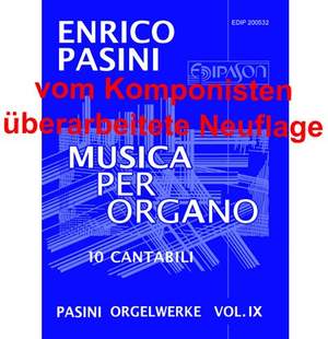Pasini, E: Musica per Organo 9 Vol. 9