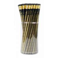 Pencil keyboard black/golden