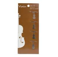 Clip violin 4 pcs/pack stainless steel 15*23 mm