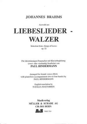 Brahms, J: Liebesliederwalzer op 52