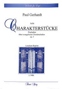 Gerhardt, P: 8 Charakterstücke op 3